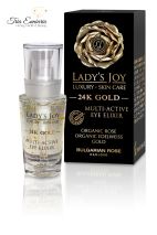 Елексир За Около Очите Lady`s Joy Luxury 24K Gold, 30 мл, Bulgarian Rose