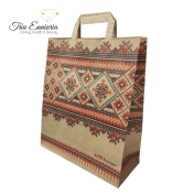 Sac En Papier Avec Broderie, Extrapack