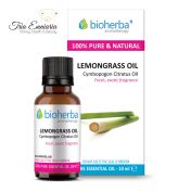 Lemon grass, Pure Essential Oil, 10 ml, Bioherba
