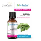 Φασκόμηλο (Salvia), Καθαρό Αιθέριο έλαιο, 5 ml, Bioherba