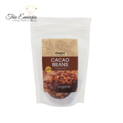 Organic Cacao Beans, 100 g, Dragon Superfoods 
