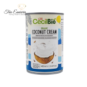Organic Coconut Cream, 400 ml, Cecil Bio