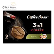 Кафе Бонбони Лешник 3 В 1, 9 Бонбона, CoffeDoss