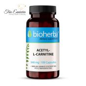 Acetil-L-Carnitina, 340 mg, 100 Cápsulas, Bioherba