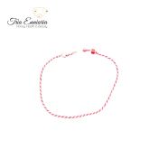 Martenitsa Für Hand Mit Holzelementen An Den Enden, Tria Enniaria