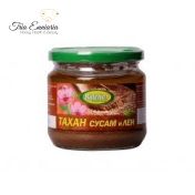 Кунжутное тахини с льняным семенем, натуральное, 340 г