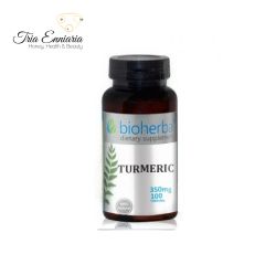Tumeric (Curcuma longa), 350 mg, 100 capsules, Bioherba