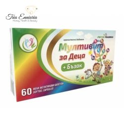 Multivit + Danewort, multivitamins for children, 60 capsules