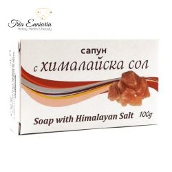 Natural Soap With Himalayan Salt, 100 gr, Tobex Co