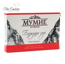 Altai refined Mumiyo, 60 tablets, Pharm Product
