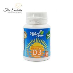 Vitamin D3, 5000 IU, Niksen, 30 tablets