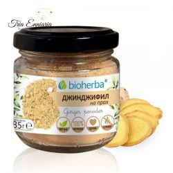 Ginger powder, 35 g, BIOHERBA