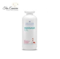 Professional Massage Oil with Strawberry and Champagne, Hristina, 500 ml