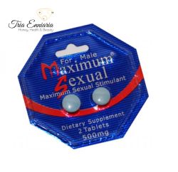 Maximum Sexual für Männer, Eine Blisterpackung x 2 Tabletten, BKPF