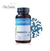 Probiotic 4 Strains, 60 Capsules Х 100 Billion CFU/g, Bioherba