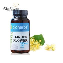 Linden flower, 350 mg, 100 capsules, Bioherba