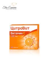 Vitamin C, CITROVIT, 100 mg x 40 tablets, ACTAVIS
