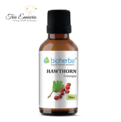 Hawthorn tincture, Crataegus monogyna, 50 ml, Bioherba