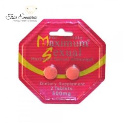 Maximum Sexual, sexual stimulant for women, 2 tablets.