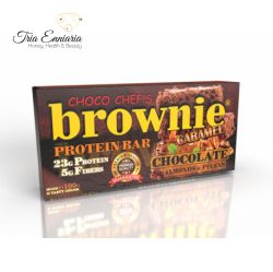 Protein Bar Brownie Caramel, 100 g, Choco Chef`s