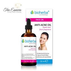 Acne Treatment Face Oil, 50ml, Bioherba 