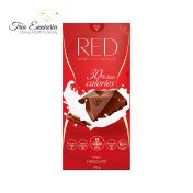 Σοκολάτα Γάλακτος Χωρίς Ζάχαρη, 100 g, Red