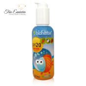 Αντηλιακή Κρέμα Για Πρόσωπο Και Σώμα, SPF 20, 150 ml, Bioherba
