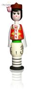 Suvenir Muskal Boy Cu Esență De Parfum Trandafir, 2 ml, Bulgarian Rose