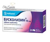 Buscolysin 10 mg, 20 comprimate filmate, Sopharma