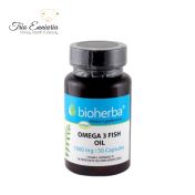 Omega 3 Fish Oil, 1000 mg, 50 Soft Capsules, Bioherba