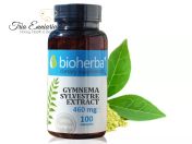 Εκχύλισμα Gymnema Silvestre, 460 mg, 100 κάψουλες, Bioherba