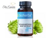 Standartized Hop Extract, 50 mg, 100 Capsules, Bioherba