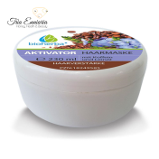 Masque capillaire activateur à la caféine et à l'huile de lin, 230 ml, Bioherba