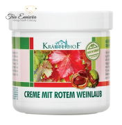 Fußcreme mit Rosskastanie und rotem Weinlaub, 250 ml, ACAM