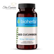 Морской Oгурец Экстракт , 50 мг, 100 Капсул, Bioherba