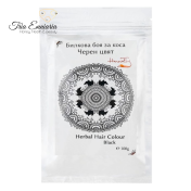 Tinte para el cabello negro a base de hierbas, 100 g, HennaFox