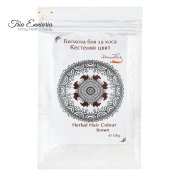 Φυτική Βαφή Μαλλιών Καστανιάς, 100 g, HennaFox 