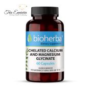 Хелатированный Глицинат Кальция И Магния, 60 Капсул, Bioherba