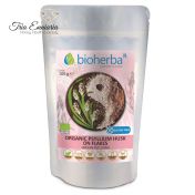 Coji de psyllium în fulgi, pătlagină indiană, 100 g, Bioherba