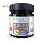 Miel dorada orgánica, 280 g, Bioherba