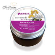 Crema Contorno Occhi Rigenerante Intensiva - Elisir Con Elicriso E Canapa, 30 ml, Radika