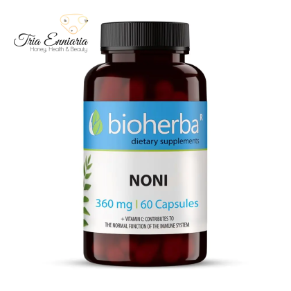 Noni, 360 mg, 60 Kapseln, Bioherba