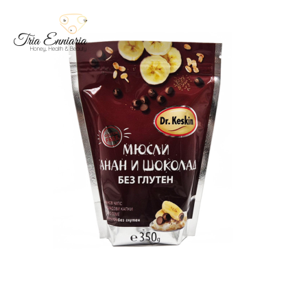 Muesli Banane Et Chocolat, 350 g, Dr. Keskin