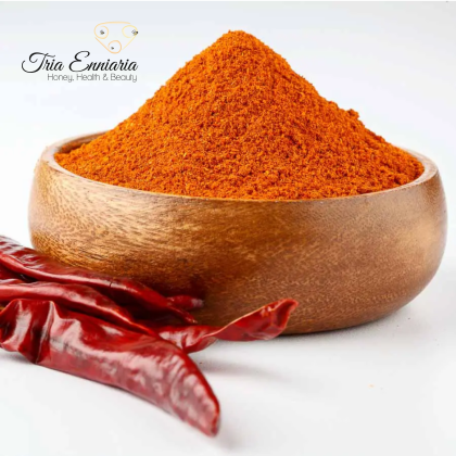 Chilli Cayenne Red Pepper Powder, 50 g, Tria Enniaria