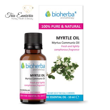 Myrtle, Pure Essential oil, 10 ml, Bioherba