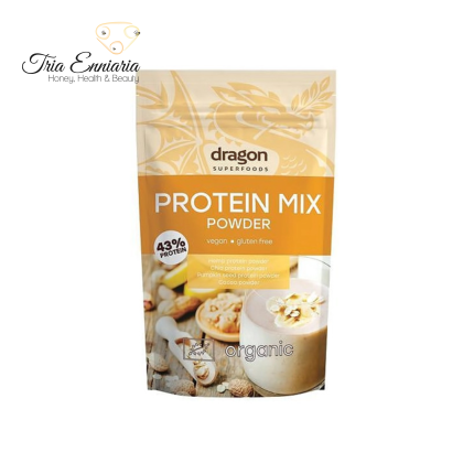 Βιολογικό Μείγμα Πρωτεϊνών, 200 g, Dragon Superfoods
