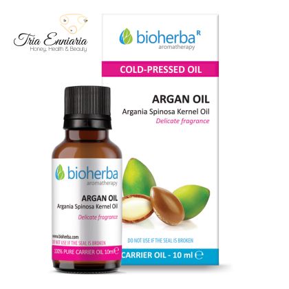 Olio base di Argan, 10 ml, Bioherba
