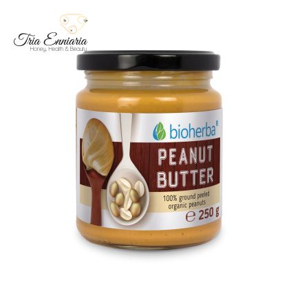 Erdnussbutter, 250 g, Bioherba