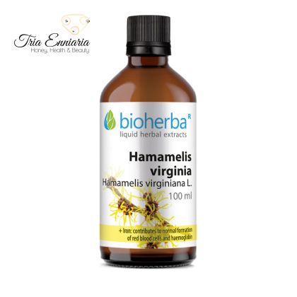 Tinctură De Hamamelis Virginia, 100 ml, Bioherba