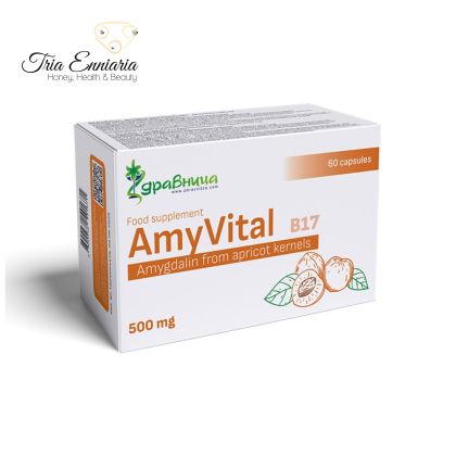 AmyVital B17, 500 mg, 60 Capsule, Zdravnitza